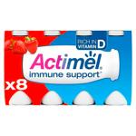 Iaurt de baut  Actimel Danone Capsuni 100g*8buc