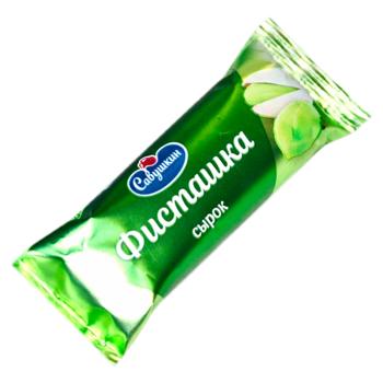 Branzica glazurata Savuskin fistic 23% 40g - cumpărați, prețuri pentru BONUS - foto 1