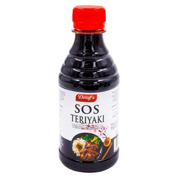 Sos de soia Teriyaki 250ml Doroff s - купить, цены на BONUS - фото 1