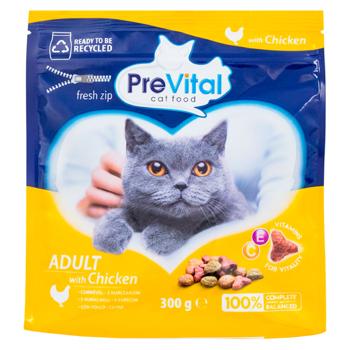 Hrana uscata Prevital pentru pisici Pui 300g - cumpărați, prețuri pentru BONUS - foto 1