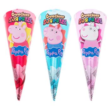 Вафельный рожок Relkon Peppa Pig с сюрпризом 25г - купить, цены на BONUS - фото 1