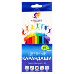 Creioane colorate Luci Classica 12buc