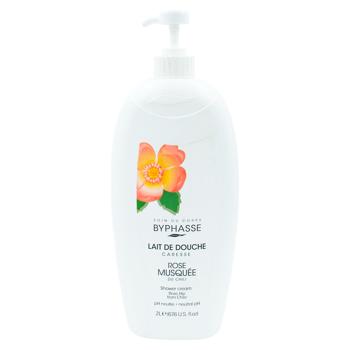 Gel de dus Byphasse Caresse Rosa mosqueta 2l - cumpărați, prețuri pentru BONUS - foto 1