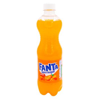 Băutură carbogazoasa Fanta Portocale Zero 0.5l - cumpărați, prețuri pentru BONUS - foto 1