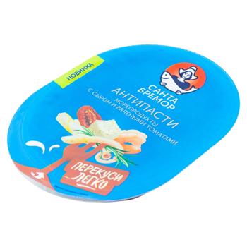 Коктейль из морепродуктов Санта Бремор Антипасти с сыром и томатами 180г - купить, цены на BONUS - фото 2