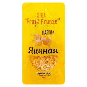 Taitei de casa cu ou ingusti 500g Fratii Frunze - cumpărați, prețuri pentru BONUS - foto 1
