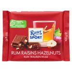 Шоколад молочный Ritter Sport Ром/изюм/орехи 100г