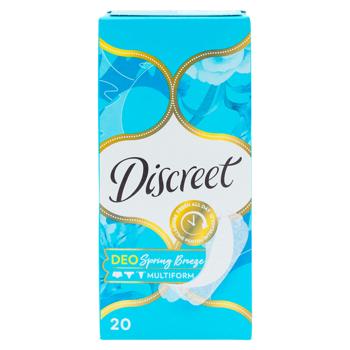 Ежедневные прокладки Discreet Ocean Breeze 20шт - купить, цены на BONUS - фото 2
