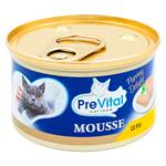 Hrana umede PreVital cu pui pentru pisici 85g