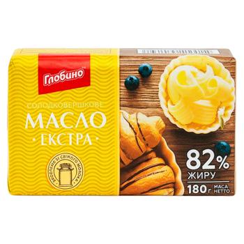 Масло Глобино Экстра 82% 180г - купить, цены на BONUS - фото 2