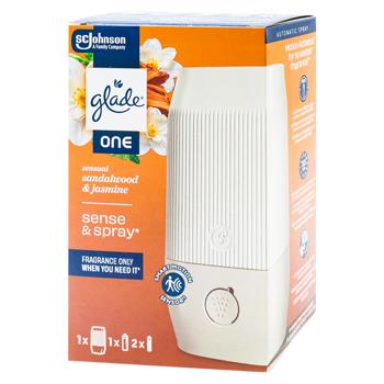 Устройство Glade One Sense&Spray Сандаловое дерево и жасмин 10мл - купить, цены на BONUS - фото 1