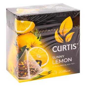 Ceai negru Curtis Sunny Lemon in piramide 1.8g*20buc - cumpărați, prețuri pentru BONUS - foto 3