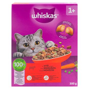 Корм сухой Whiskas с говядиной для кошек 300г - купить, цены на METRO - фото 2
