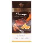 Ciocolata neagra Millennium Extra Brut portocale 74% 100g