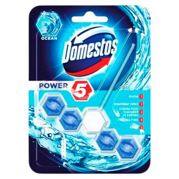 Solutie de curatat Domestos Rimblock Power 5 Ocean 50g Unlv - купить, цены на BONUS - фото 1