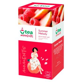 Ceai cu fructe Tea Moments Summer Melody in plicuri 1.6g*22buc - cumpărați, prețuri pentru BONUS - foto 2