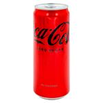Bautura carbogazoasa Coca-Cola Zero fara zahar 0.33l