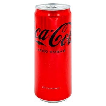Bautura carbogazoasa Coca-Cola Zero fara zahar 0.33l - cumpărați, prețuri pentru BONUS - foto 1