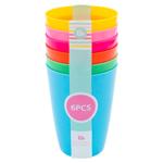 Set pahare EH plastic 6buc 270ml