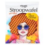 Vafe Demi Stroopwafel cu caramela sarata 33g