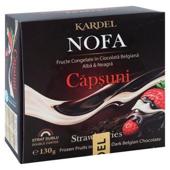 Клубника в шоколаде Kardel Nofa замороженная 130г - купить, цены на BONUS - фото 2