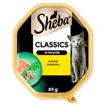 Hrana p/u pisici Sheba pate cu pasare 85g tavita