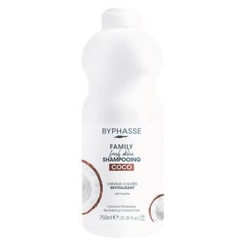 Sampon Byphasse Family Fresh Delice cu cocos 750ml - cumpărați, prețuri pentru BONUS - foto 1