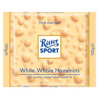 Ciocolata alba Ritter Sport  Alune de padure 100g - cumpărați, prețuri pentru BONUS - foto 1