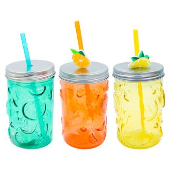 Borcan p/u bauturi EH Limonada cu pai 500ml - купить, цены на BONUS - фото 1