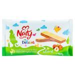 Вафли NATY ореховый крем 160г