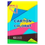 Carton colorat pentru creatie BV A4 10 foi dublu
