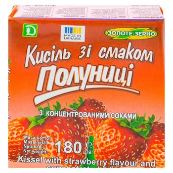 Кисель Золотое Зерно клубника/яблоко 180г - купить, цены на BONUS - фото 3