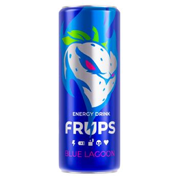 Băutură energizantă Frups Blue Lagoon Coctail 250ml - cumpărați, prețuri pentru BONUS - foto 1