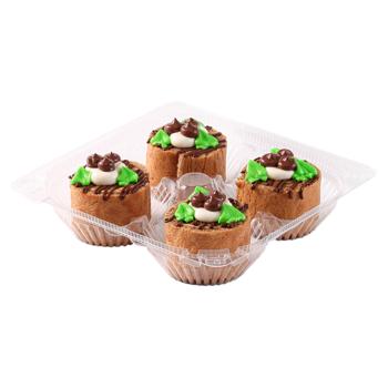 Prajitura mini rulade cu cafea 280g - купить, цены на BONUS - фото 1