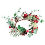 Coronita Casa Masa fructe rosii 8.5cm