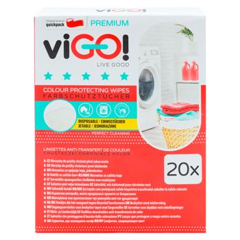 Салфетки Vigo защита цвета 20шт - купить, цены на BONUS - фото 3