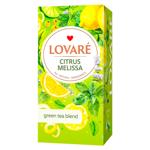 Ceai verde Lovare Citrus melissa in plicuri 2g*24buc