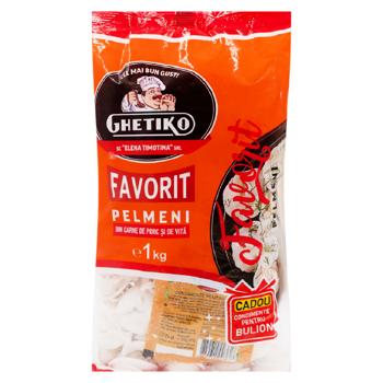 Pelmeni Ghetiko Favorit porc si vita 1kg - cumpărați, prețuri pentru BONUS - foto 1
