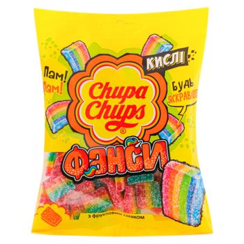 Конфеты жевательные Chupa Chups Мармелад Фансы 70г - купить, цены на BONUS - фото 1