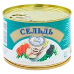 Сельдь атлантическая Морской котик с добавлением масла 250г