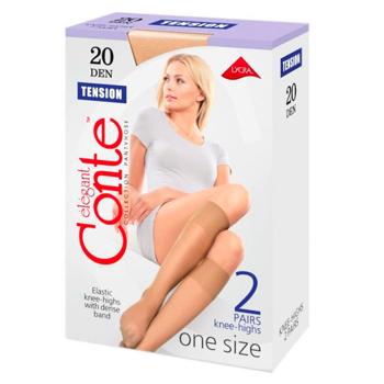 Ciorapi dame Conte 3/4 tension 20 2p nero - cumpărați, prețuri pentru BONUS - foto 1