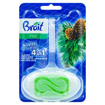 Блок для унитаза Brait Pine 4в1 40г - купить, цены на BONUS - фото 1