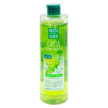 Шампунь-кондиционер Чистая Линия для всех типов волос 390мл - купить, цены на BONUS - фото 1