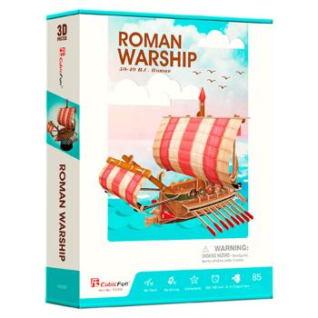 Puzzle 3D Roman Warship - купить, цены на BONUS - фото 1