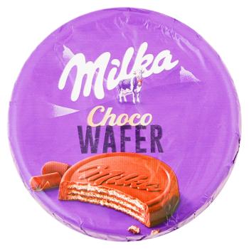 Вафля Milka Какао/шоколадная 30г - купить, цены на BONUS - фото 1