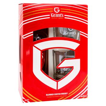 Виски William Grants Triple Wood 40% 0.7л + 2 стакана - купить, цены на BONUS - фото 3