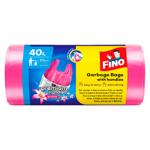 Saci de gunoi Fino cu maner aroma color 40l 20buc