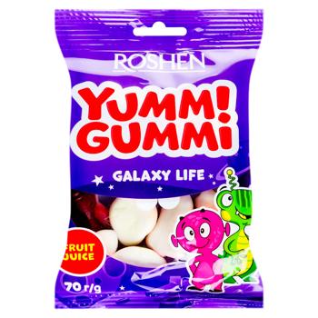 Конфеты желейные Roshen Yummi Gummi Galaxy Life 70г - купить, цены на BONUS - фото 1