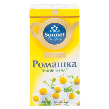 Чай травяной Sonnet Ромашка в пакетиках 1г*20шт - купить, цены на BONUS - фото 2