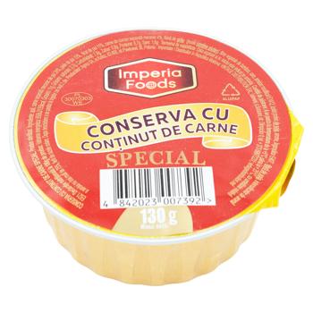 Консерва Imperia Foods с содержанием мяса особенная 130г - купить, цены на BONUS - фото 2